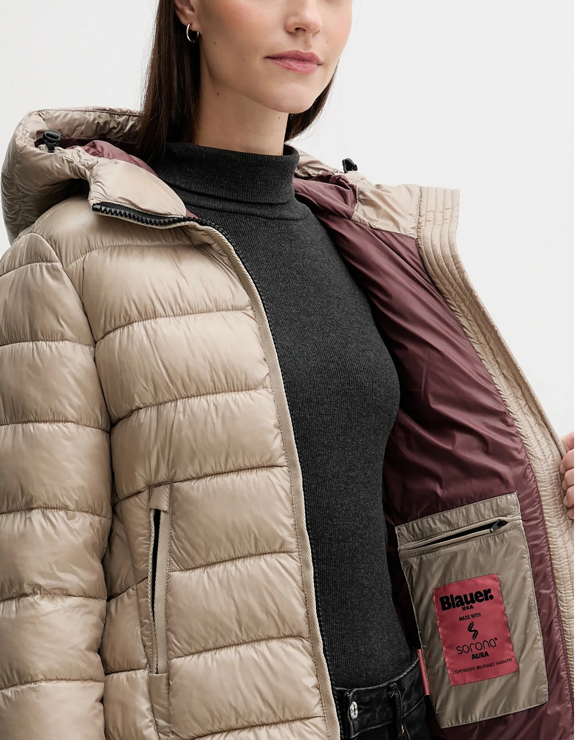 GIUBBINO BLAUER CORTO DONNA BEIGE