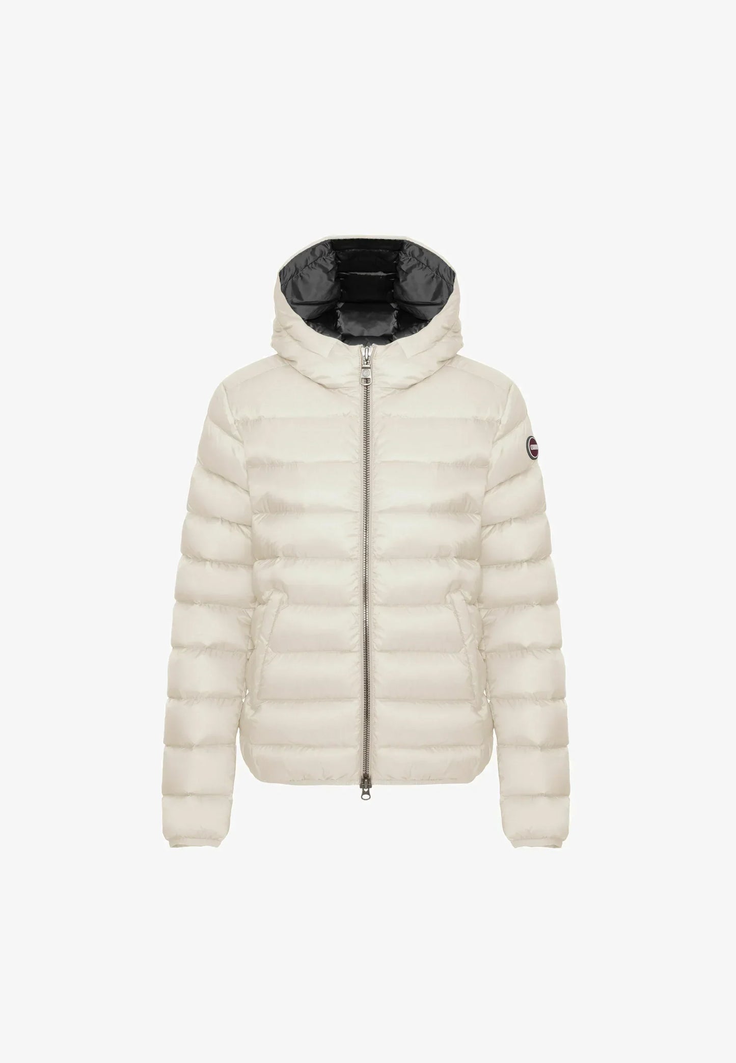 COLMAR DONNA CORTO BIANCO CON CAPPUCCIO