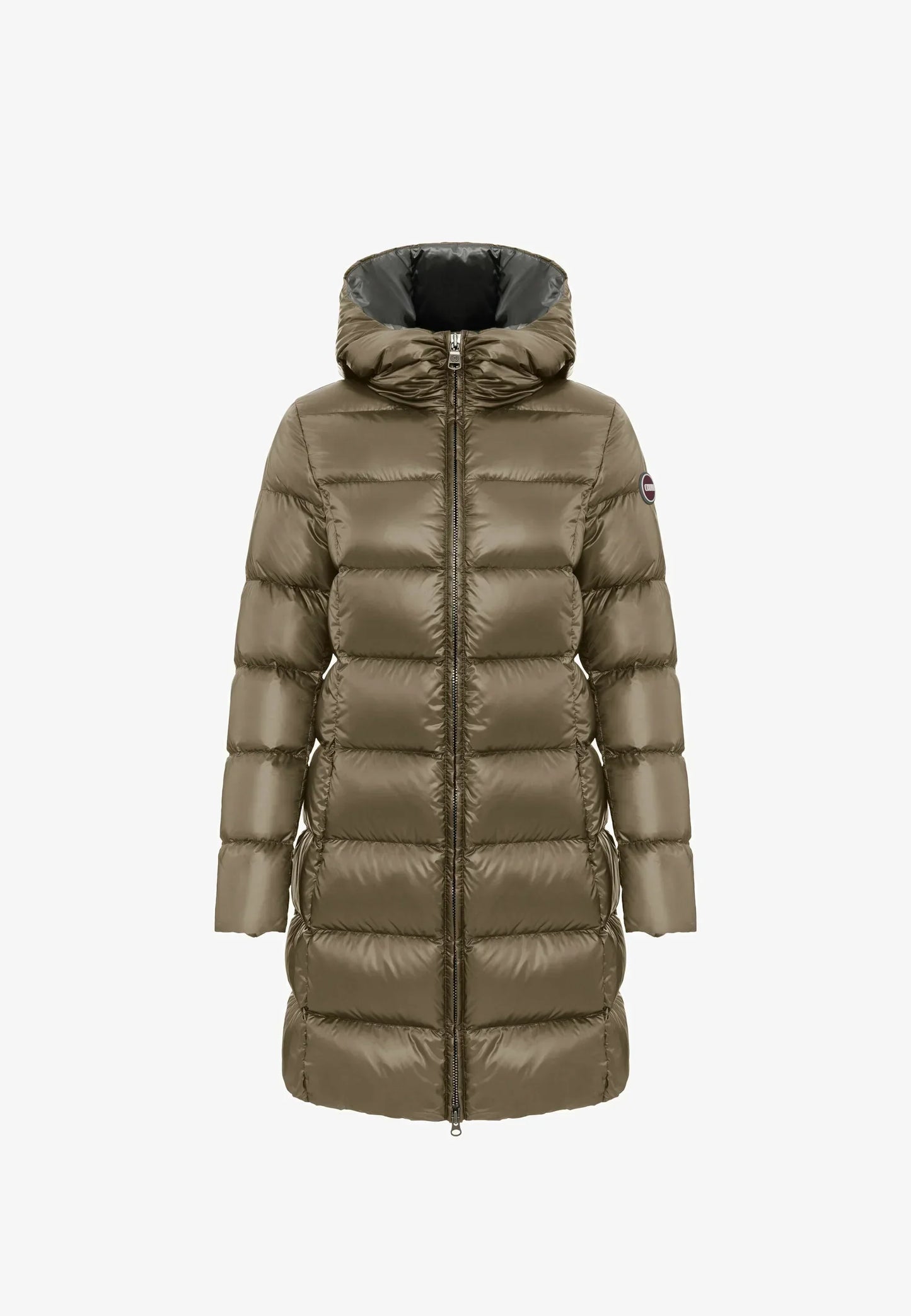 COLMAR DONNA VERDE LUNGO CON CAPPUCCIO