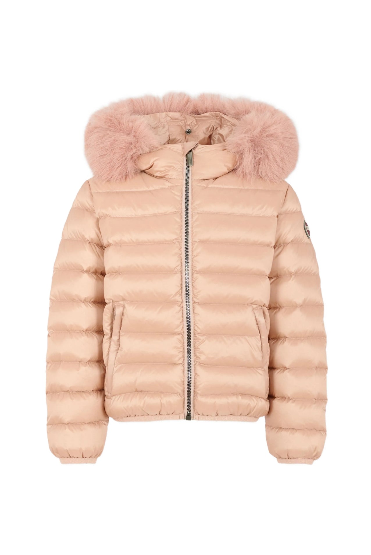 COLMAR DONNA CORTO ROSA CON PELLICCIA