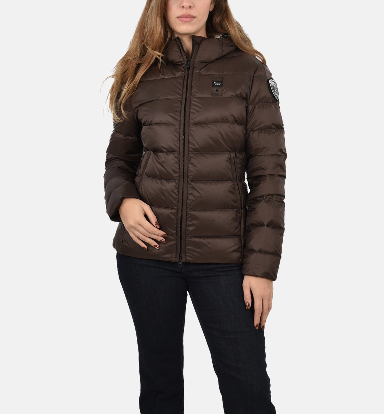 GUBBINO BLAUER CORTO DONNA MARRONE