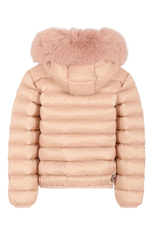 COLMAR DONNA CORTO ROSA CON PELLICCIA