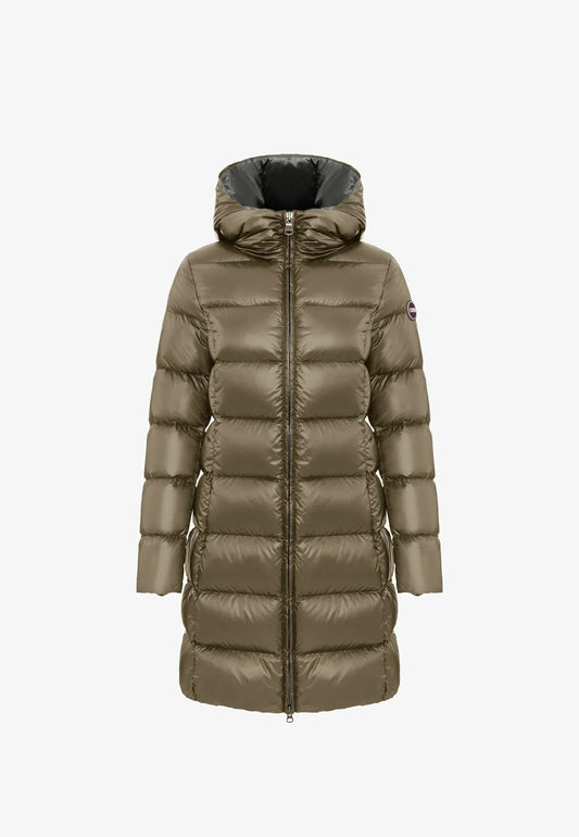 COLMAR DONNA VERDE LUNGO CON CAPPUCCIO